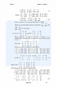 NCERT Solutions for Class 12 Maths Chapter 3 – Matrices – MathonGo