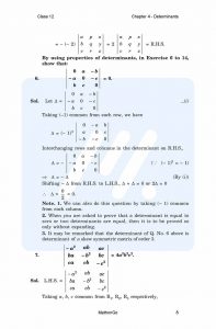 NCERT Solutions for Class 12 Maths Chapter 4 Exercise 4.2 – MathonGo
