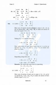 NCERT Solutions for Class 12 Maths Chapter 4 Exercise 4.2 – MathonGo