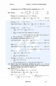 NCERT Solutions for Class 12 Maths Chapter 5 Exercise 5.1 – MathonGo
