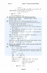 NCERT Solutions for Class 12 Maths Chapter 5 Exercise 5.1 – MathonGo