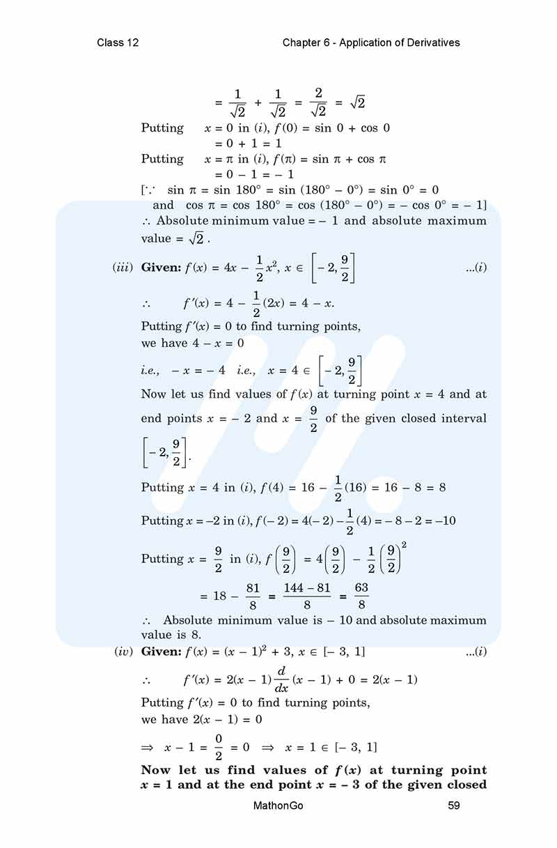 Ncert solutions for class 12 maths chapter 6 exercise 6 5 mathongo
