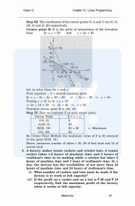 NCERT Solutions for Class 12 Maths Chapter 12 – Linear Programming ...