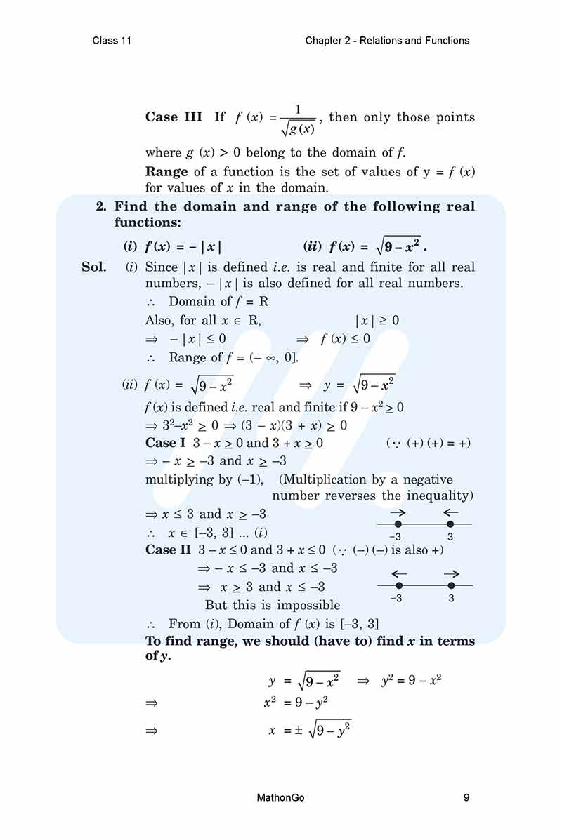 class 11 maths ncert solutions chapter 2 exercise 2.3 in hindi