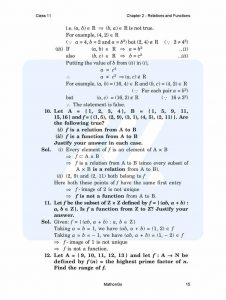 NCERT Solutions for Class 11 Maths Chapter 2 – Relations and Functions ...
