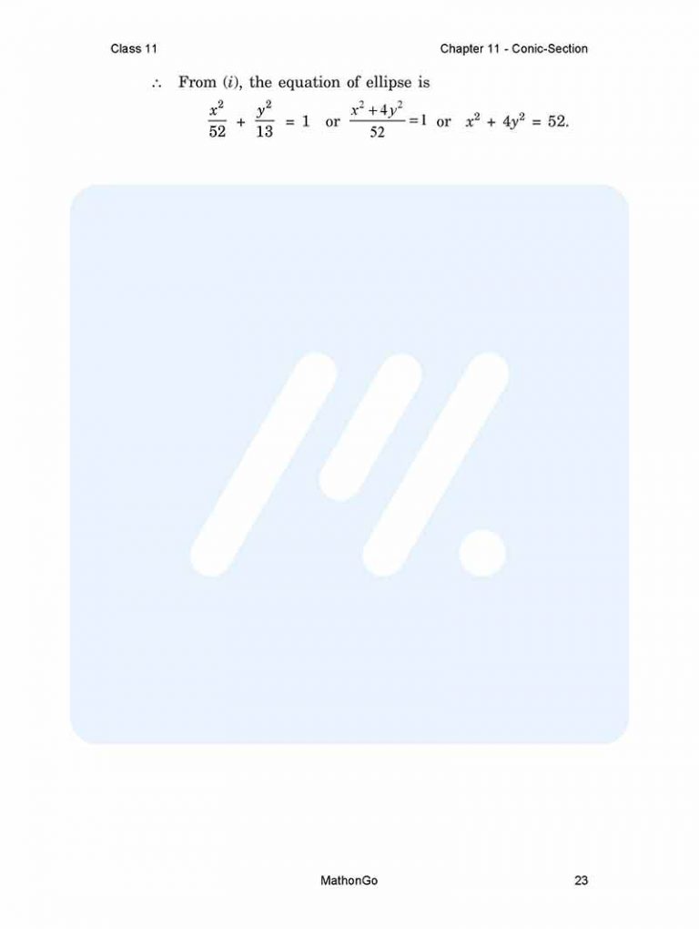 NCERT Solutions for Class 11 Maths Chapter 11 Exercise 11.3 – MathonGo