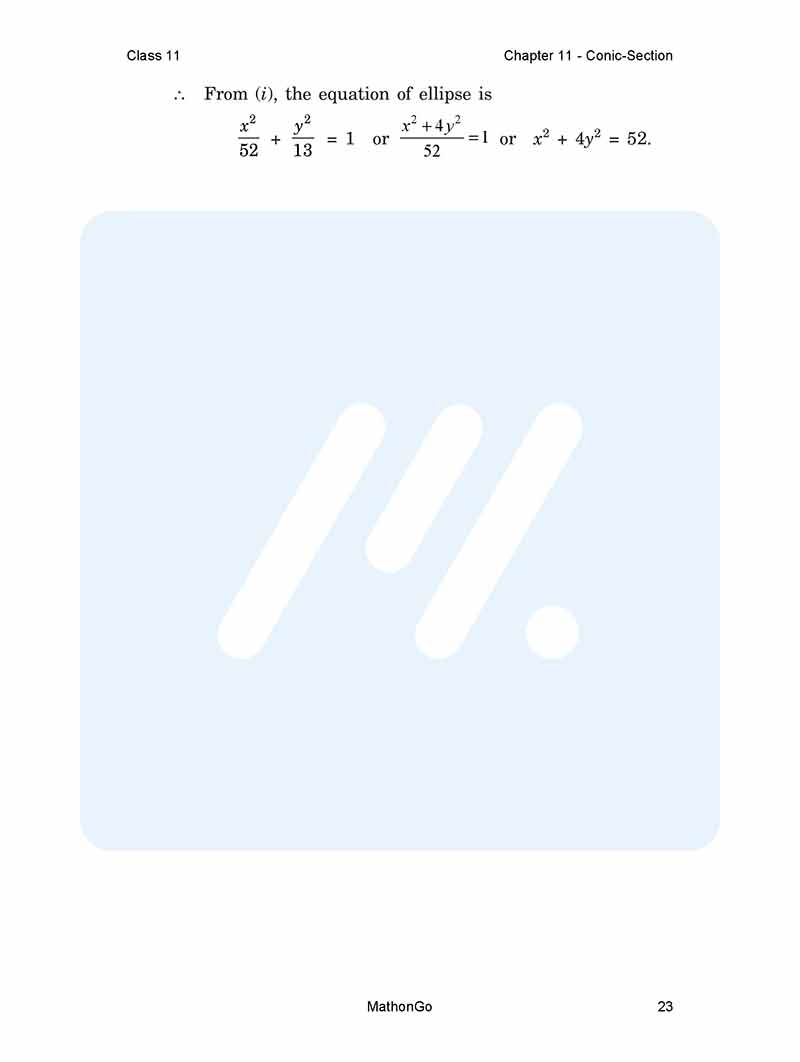 NCERT Solutions for Class 11 Maths Chapter 11 Exercise 11.3 – MathonGo