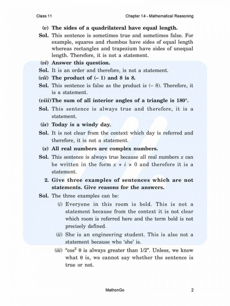 Chapter 14 Exercise 14.1