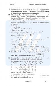 NCERT Solutions for Class 12 Maths Chapter 1 Exercise 1.3 – MathonGo