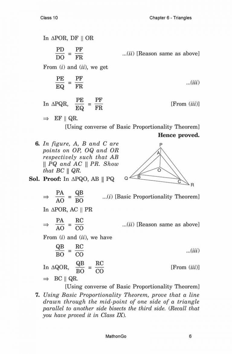 NCERT Solutions for Class 10 Maths Chapter 6 Exercise 6.2 – MathonGo