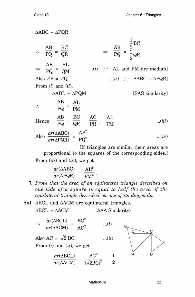NCERT Solutions for Class 10 Maths Chapter 6 Exercise 6.4 – MathonGo