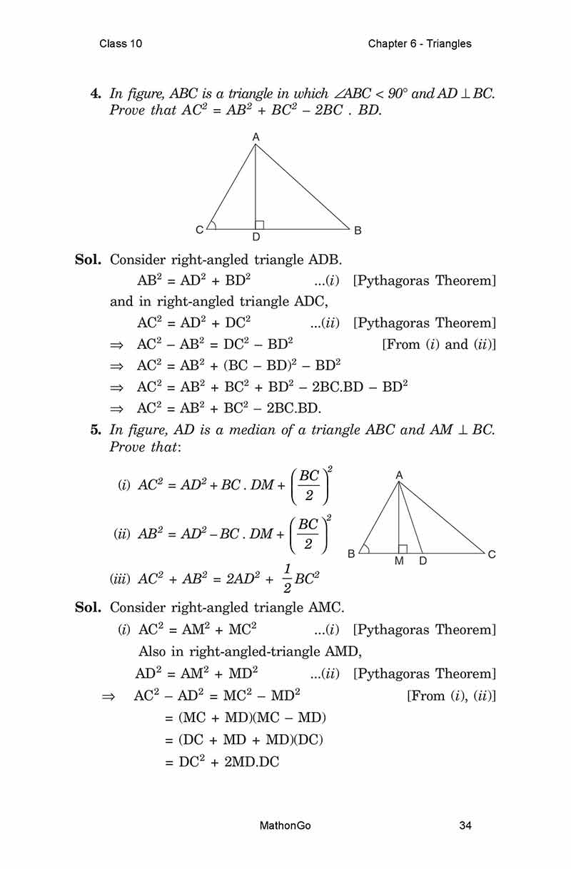 NCERT Solutions for Class 10 Maths Chapter 6 Exercise 6.6 – MathonGo
