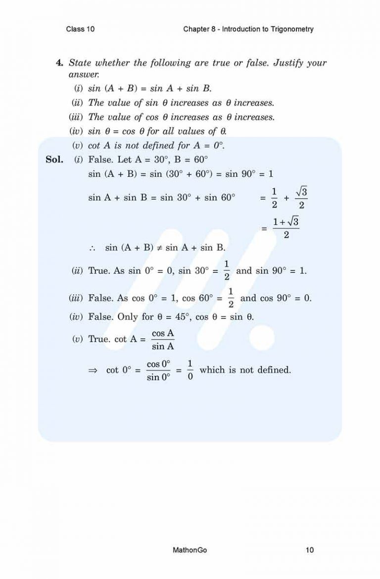 Ncert solutions for class 10 maths chapter 8 exercise 8 2 mathongo