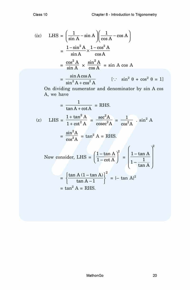 Ncert solutions for class 10 maths chapter 8 exercise 8 4 mathongo