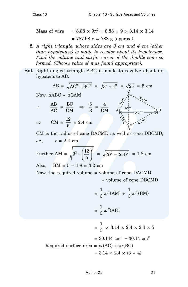 NCERT Solutions for Class 10 Maths Chapter 13 Exercise 13.5 – MathonGo
