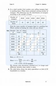 NCERT Solutions for Class 10 Maths Chapter 14 – Statistics – MathonGo