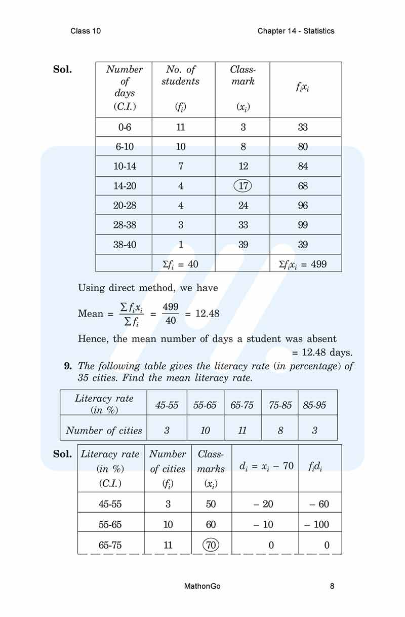 Ncert solutions for class 10 maths chapter 14 exercise 14 1 mathongo