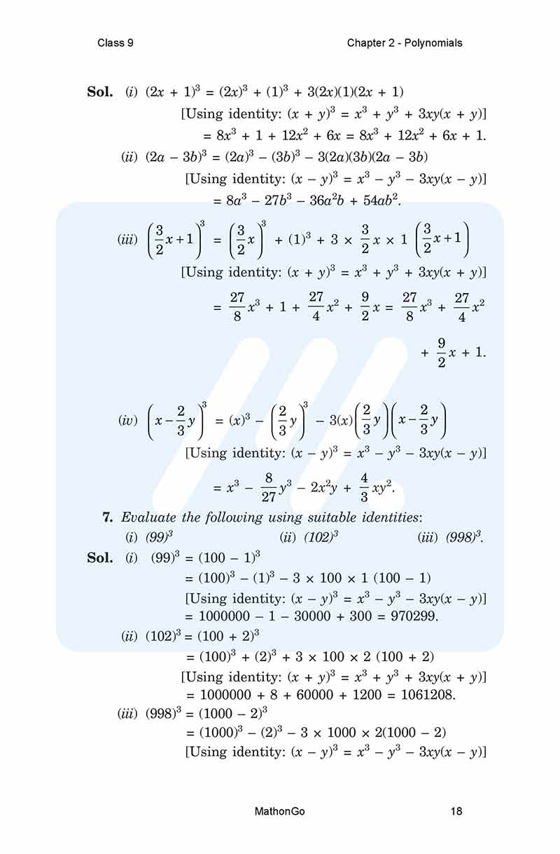Ncert solutions for class 9 maths chapter 2 exercise 2 5 mathongo