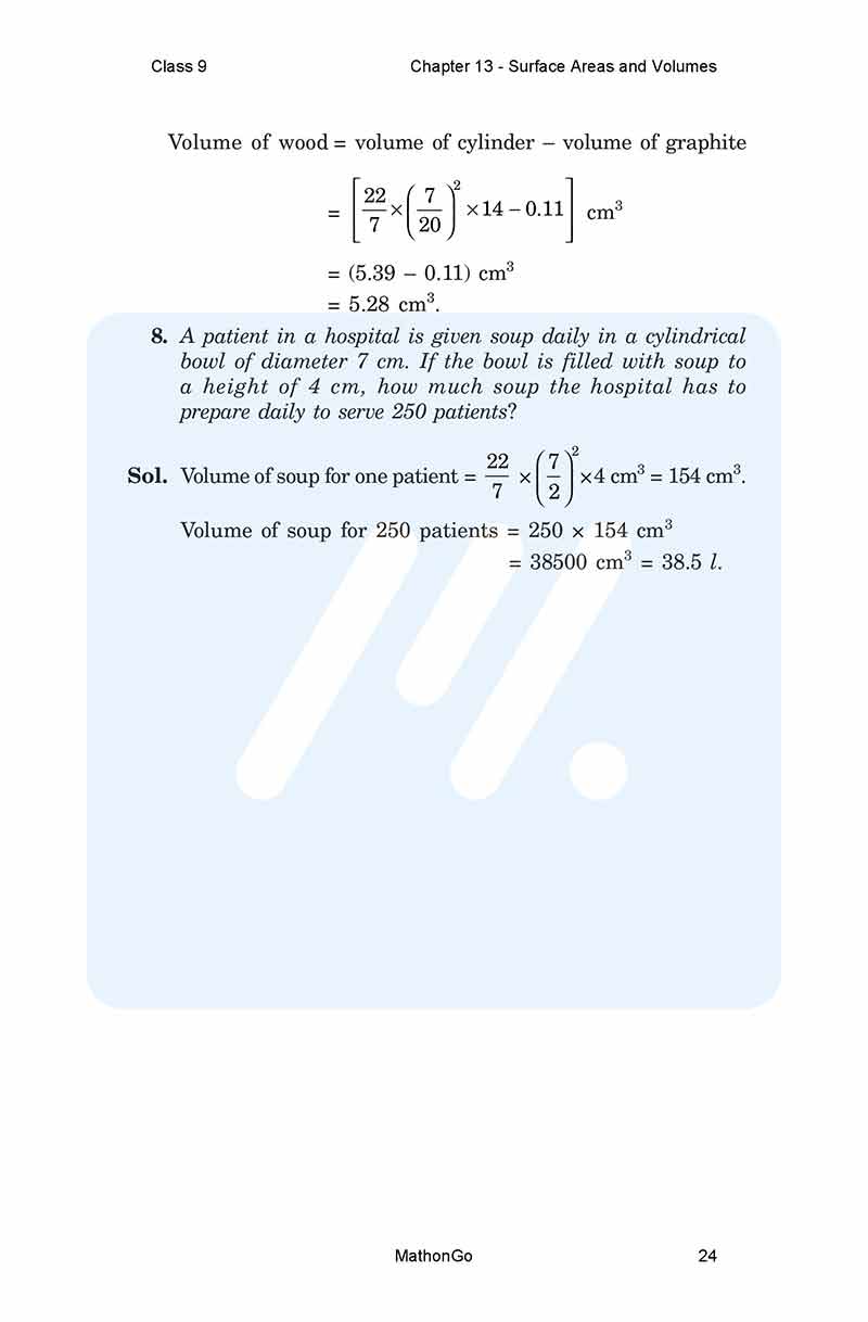 NCERT Solutions for Class 9 Maths Chapter 13 Exercise 13.6 – MathonGo