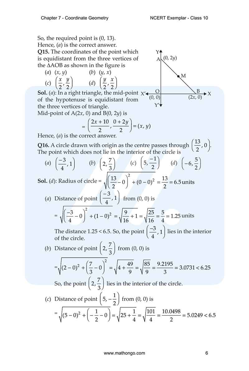 NCERT Exemplar for Class 10 Maths Chapter 7 – MathonGo