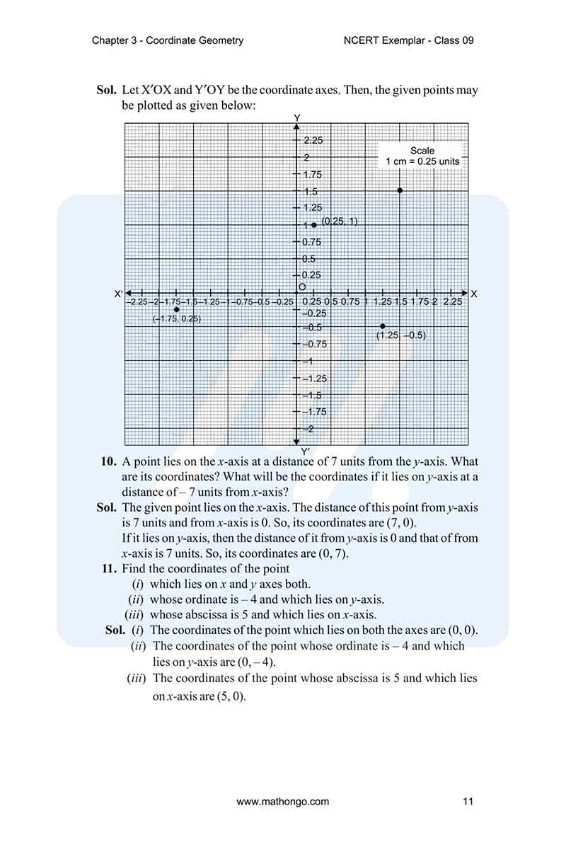 NCERT Exemplar for Class 9 Maths Chapter 3 – MathonGo
