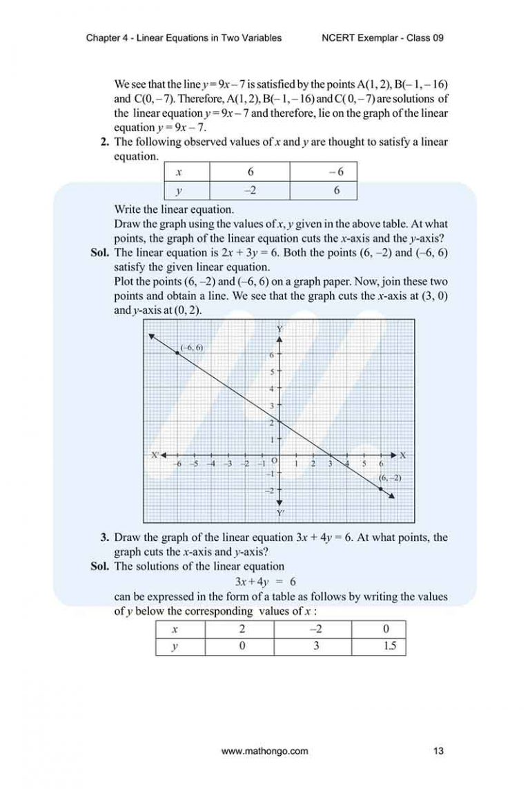 NCERT Exemplar for Class 9 Maths Chapter 4 MathonGo