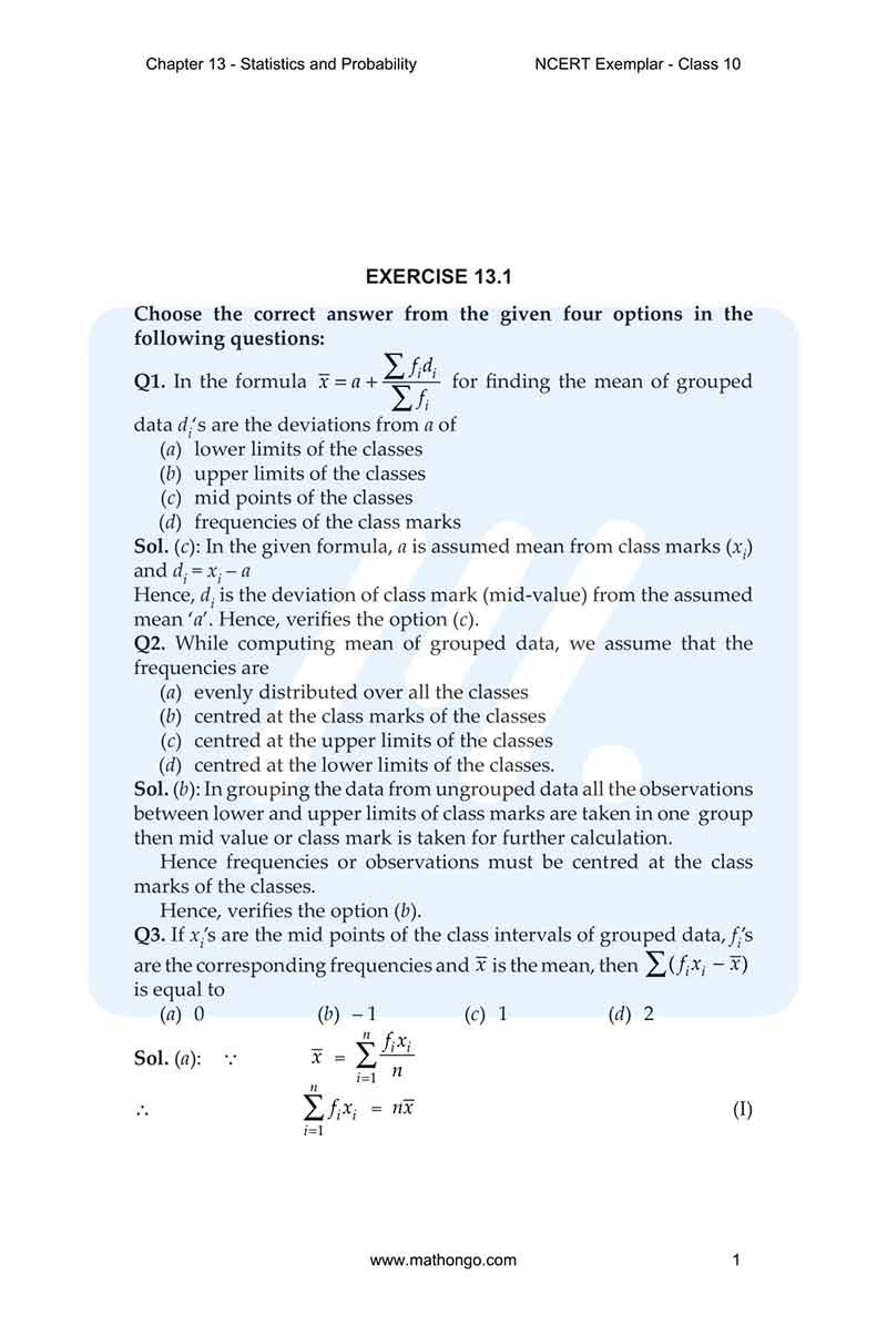 NCERT Exemplar For Class 10 Maths Chapter 13 MathonGo ncert-exemplar-for-class-10-maths-chapter-13-mathongo